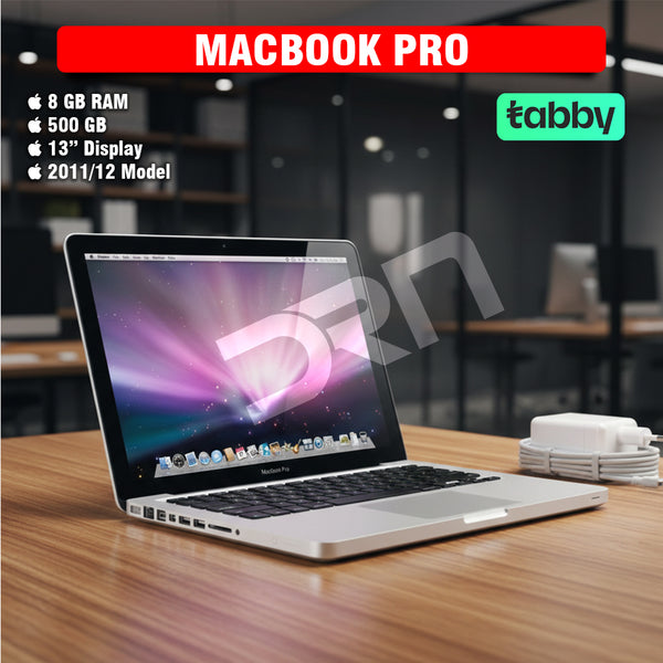 MacBook Pro (2012) – 13" • 8GB RAM • 500GB Storage